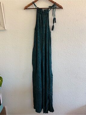 Cost Plus World Market Teal Fabric Maxi
